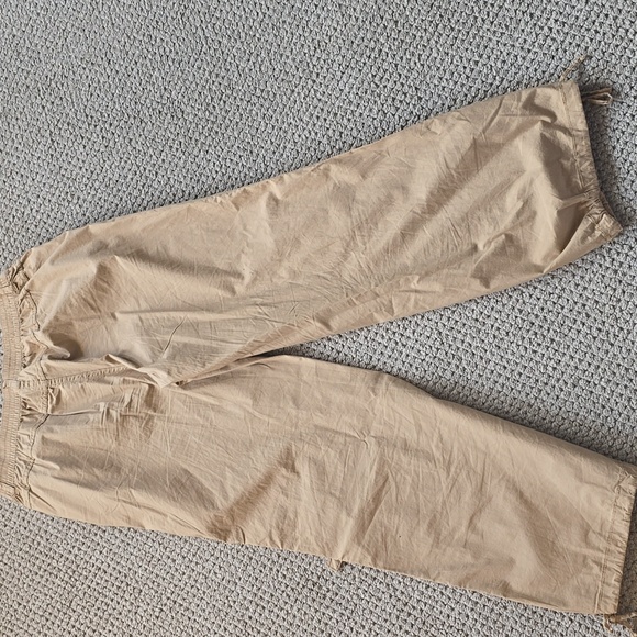 Women's Tan Cargo Pants - Picture 5 of 6